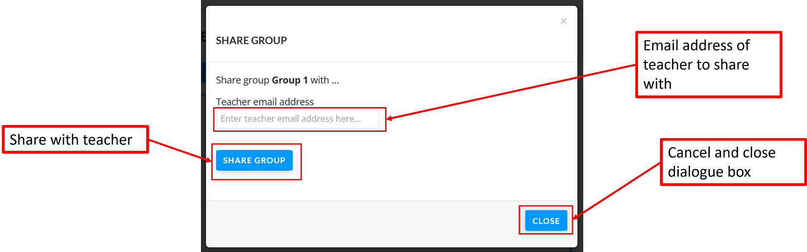 StudentManagement shareGroup